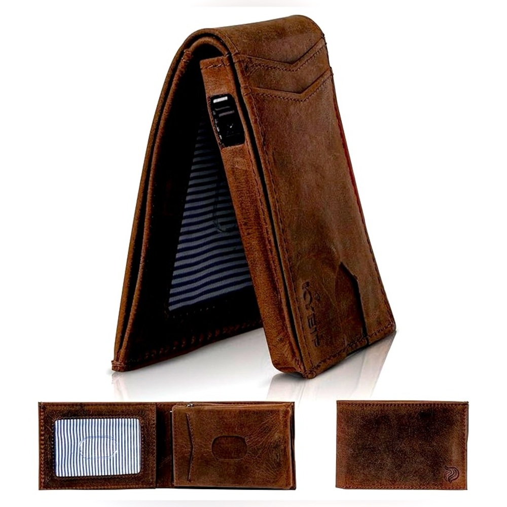 Premium Handmade Brown Leather Wallet